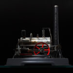 Modelldampfmaschine (Foto: Thomas Hartmann, Universitätsbibliothek Mainz)