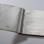 Adam Gottrons Musikalisches Tagebuch 1907-1917 (Foto: Thomas Hartmann, Universitätsbibliothek Mainz)