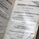 Kölnisches Andachtbuch von 1854 (Foto: Thomas Hartmann, Universitätsbibliothek Mainz)