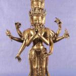 Bodhisattva Avalokiteśvara (Ekādaśamukha) (Foto: Institut für Indologie)