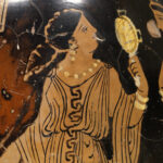 Detail einer Lekythos (Foto: Angelika Schurzig, Institut für Altertumswissenschaften)