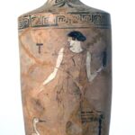 Weißgrundige Lekythos (Foto: Angelika Schurzig, Institut für Altertumswissenschaften)