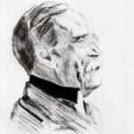 Radierung >Wilhelm von Bode< , Max Liebermann (1847-1935) (digitale Reproduktion: Arbeitsbereich Digitale Dokumentation)